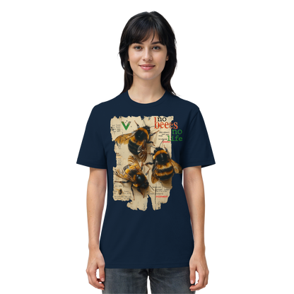 vegwear "no bees, no life" - unisex Bio T-Shirt, vegan fair