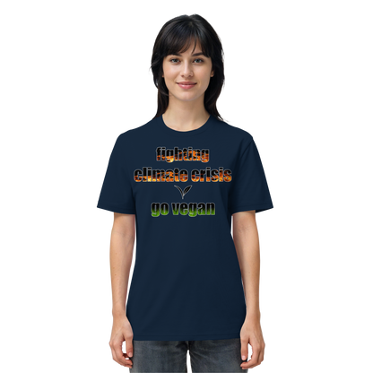 vegwear "fighting climate cirsis" - unisex Bio T-Shirt, vegan & klimafreundlich