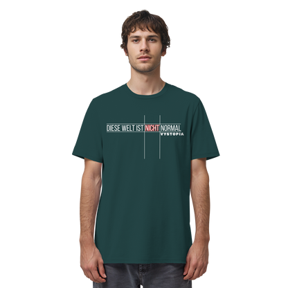 vegwear "Diese Welt ist nicht normal" - unisex Bio T-Shirt