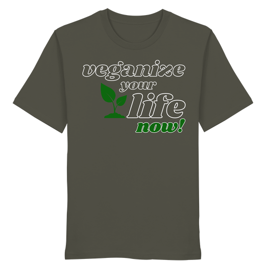 vegwear "veganize your life"  - unisex T-Shirt, bio, vegan, nachhaltig