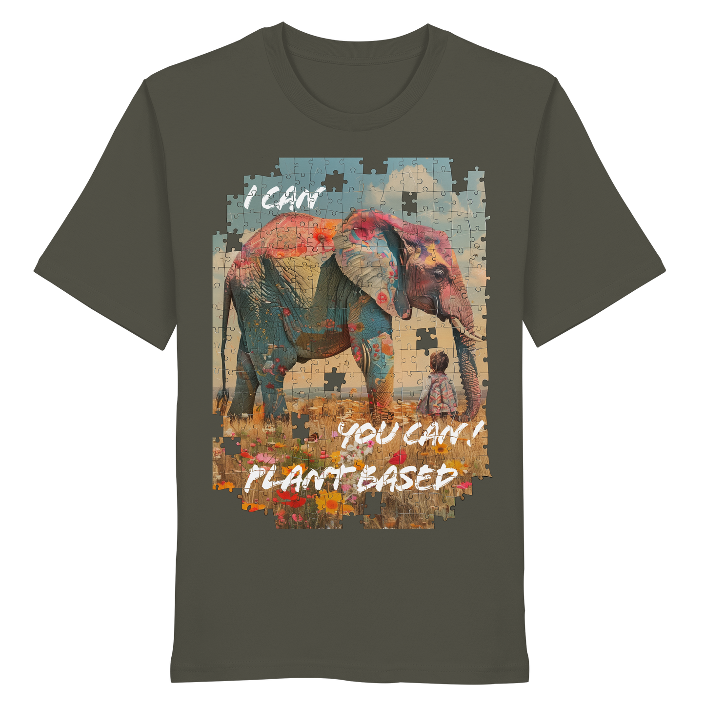 vegwear "I can you can"- unisex T-Shirt, bio, vegan