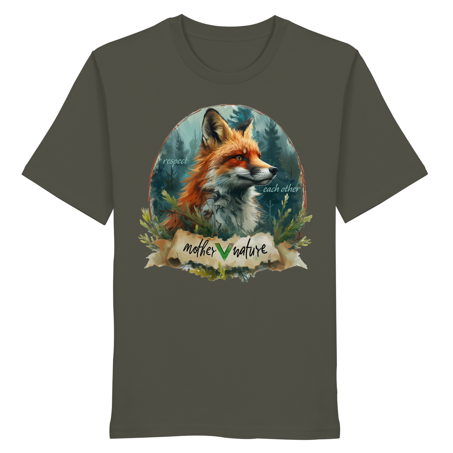 vegwear "respect each other" - unisex T-Shirt, vegan, bio