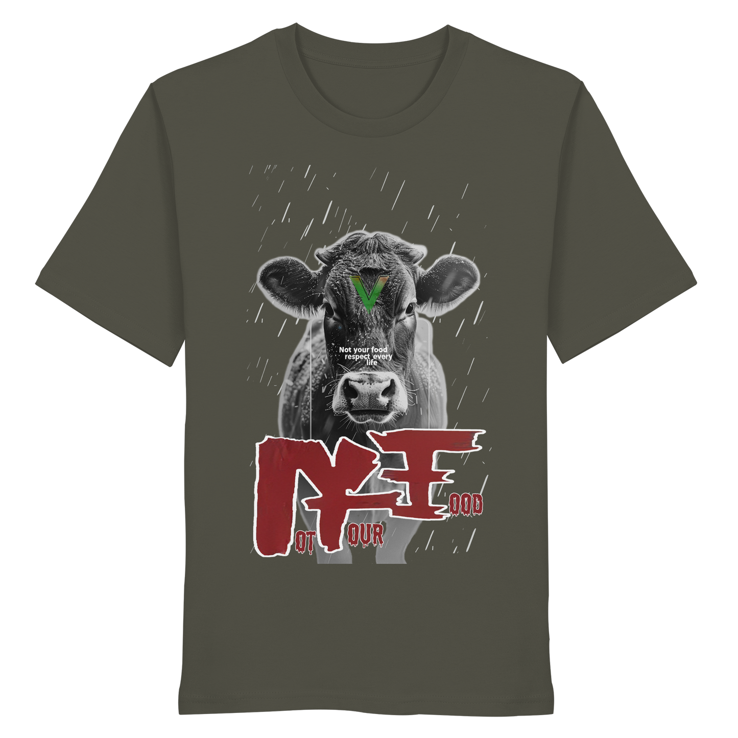 vegwear "not your food" - unisex Bio T-Shirt