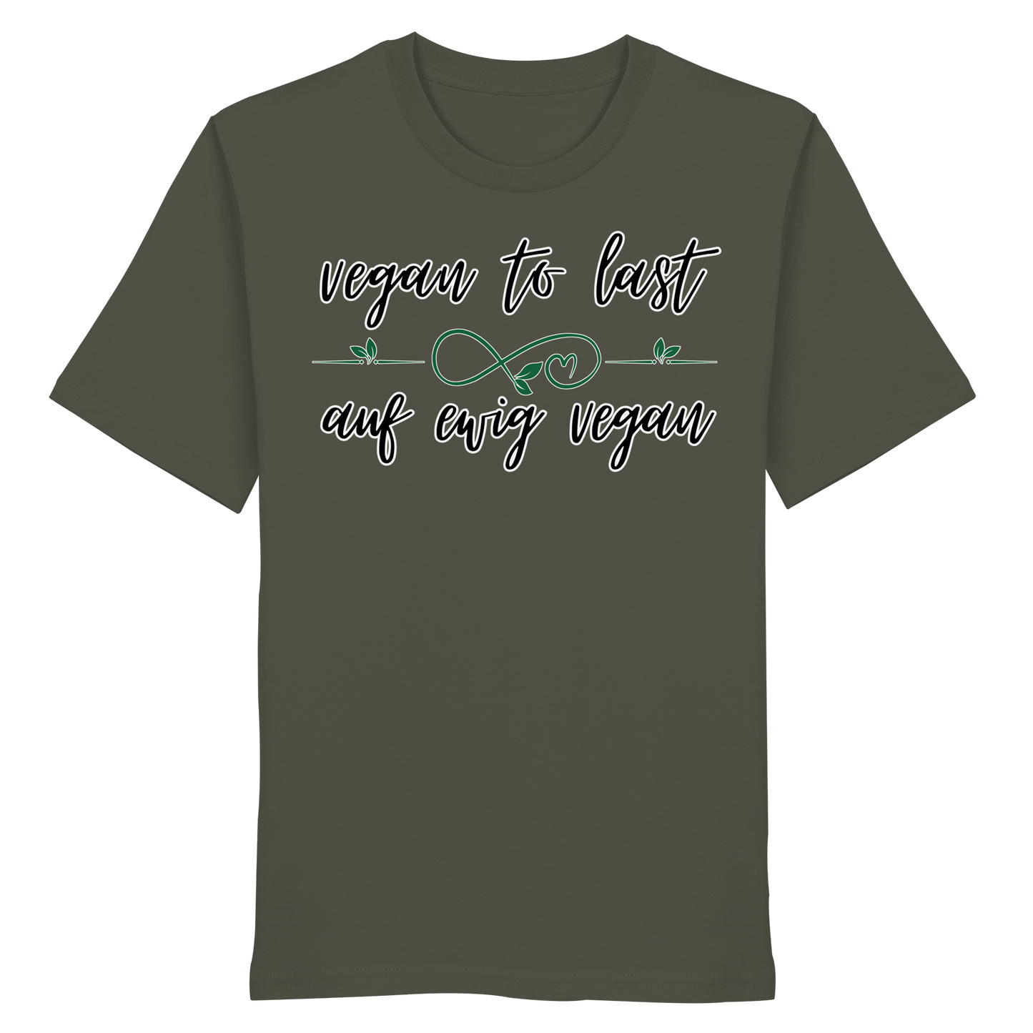 vegwear "vegan to last" - unisex Bio T-Shirt, vegan
