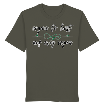 vegwear "vegan to last" - unisex Bio T-Shirt, vegan