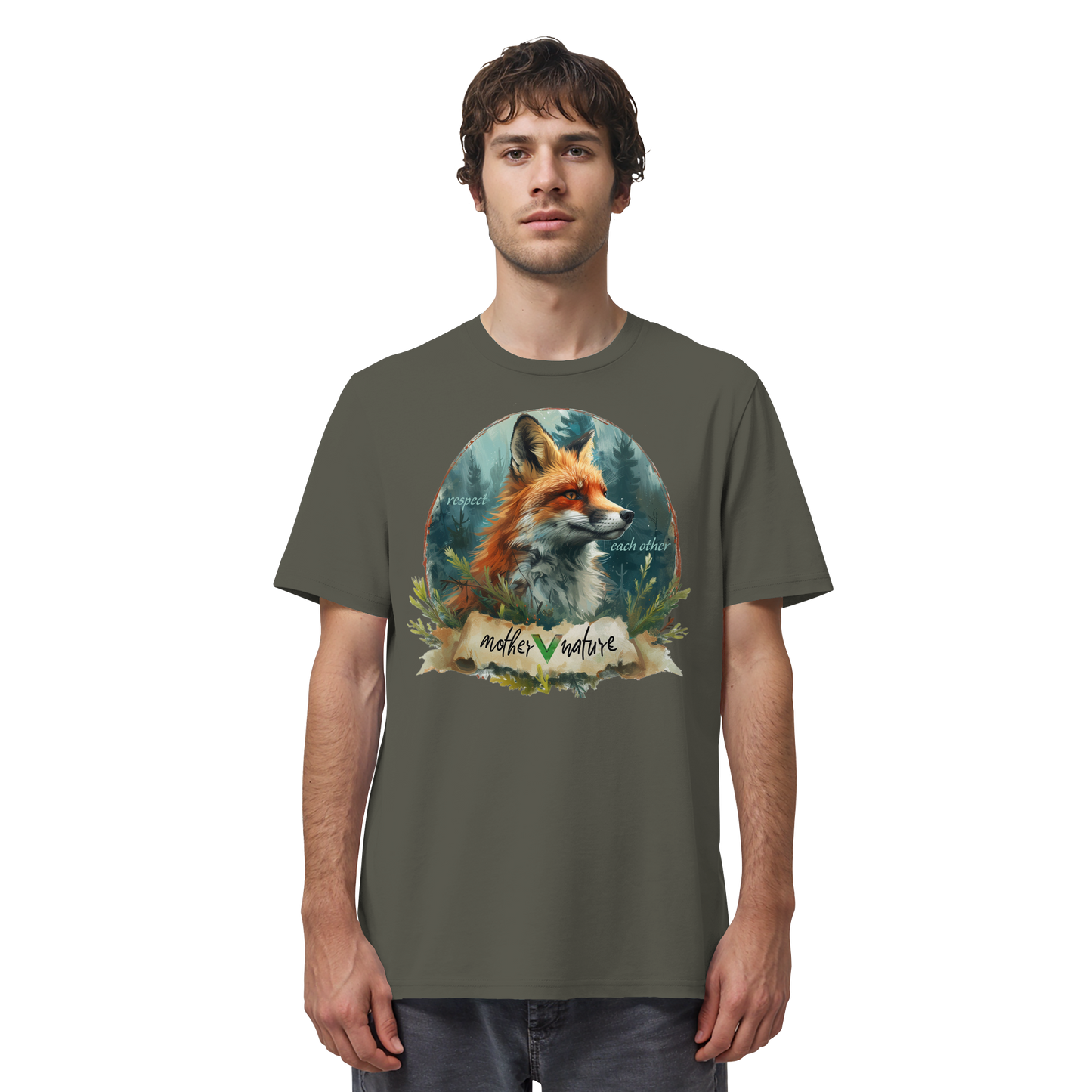 vegwear "respect each other" - unisex T-Shirt, vegan, bio