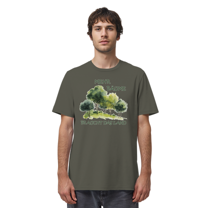 Motiv "mehr Bäume" - unisex Bio T-Shirt