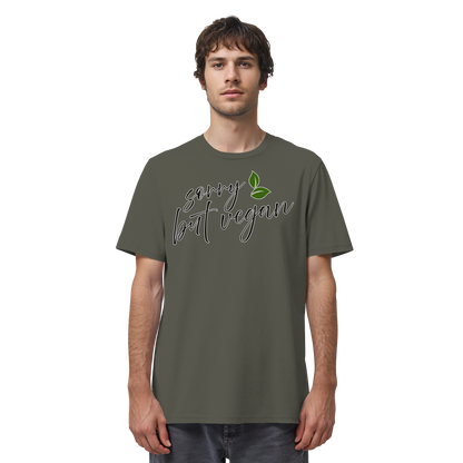vegwear "sorry but vegan" - unisex T-shirt, organic, vegan, sustainable