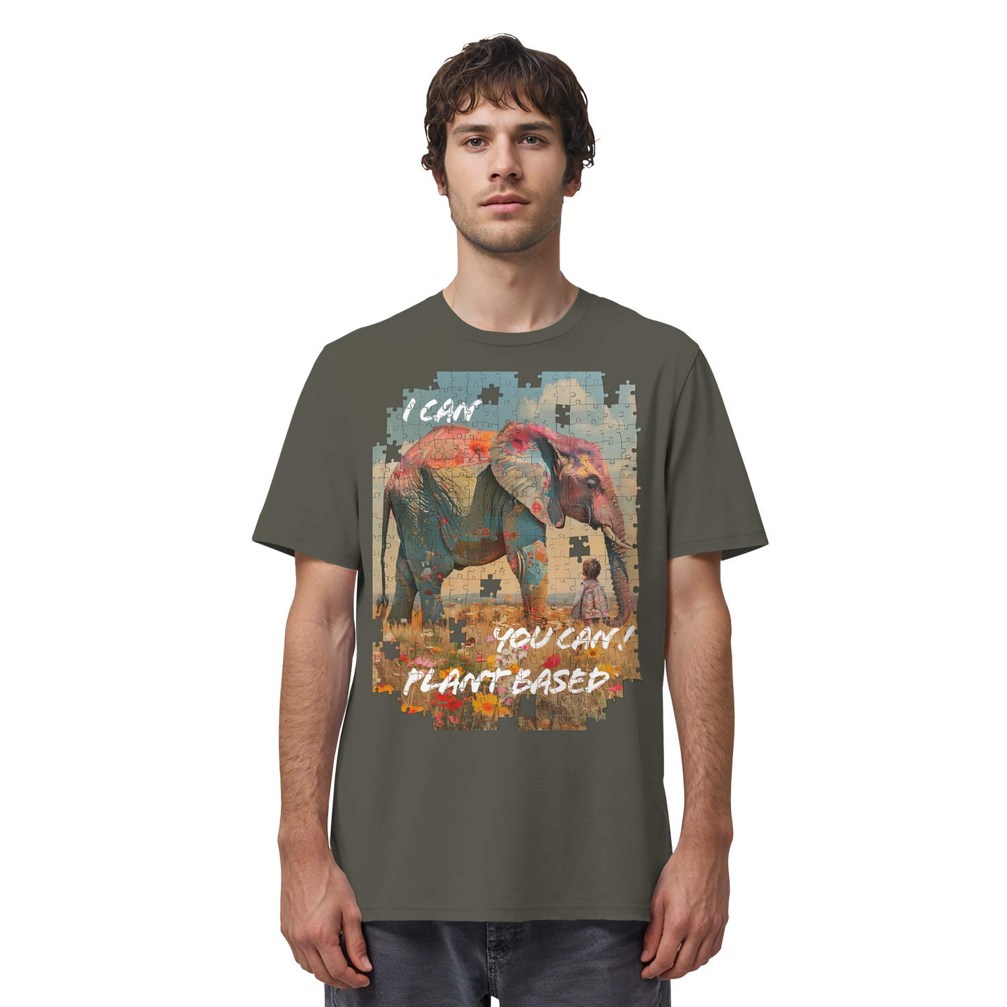 vegwear "I can you can"- unisex T-Shirt, bio, vegan