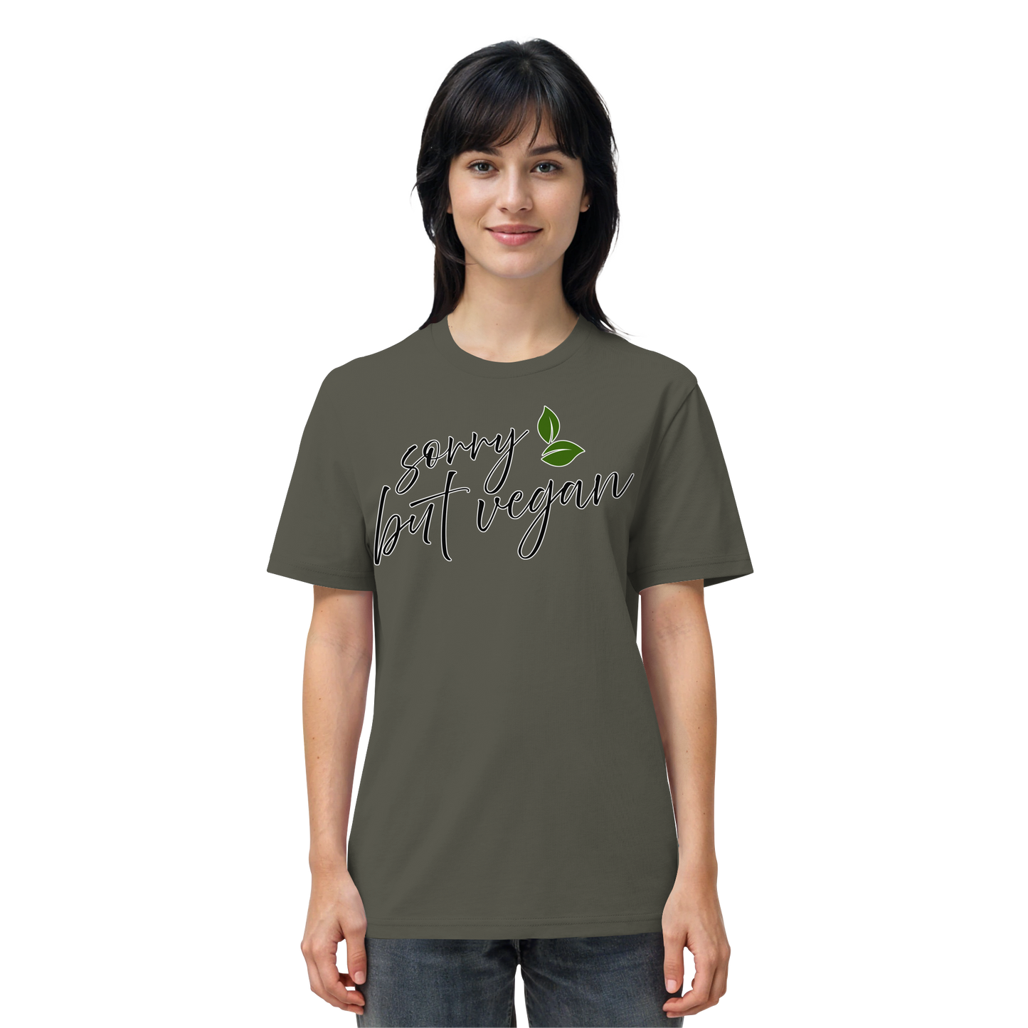 vegwear "sorry but vegan" - unisex T-shirt, organic, vegan, sustainable