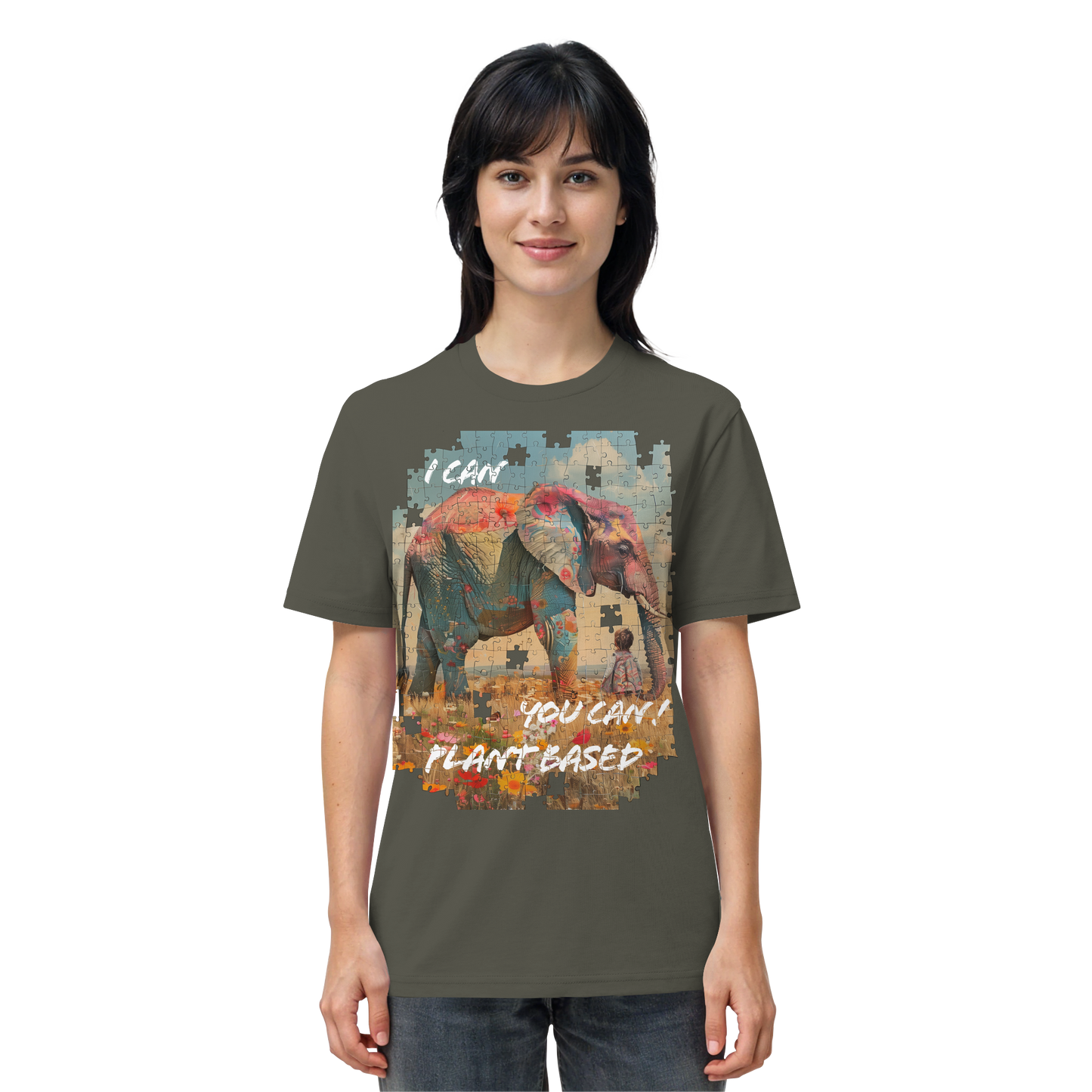 vegwear "I can you can"- unisex T-Shirt, bio, vegan