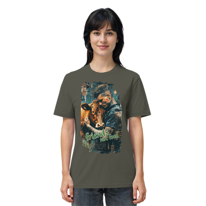 vegwear "friends not food" - unisex T-Shirt, vegan, fair, cool