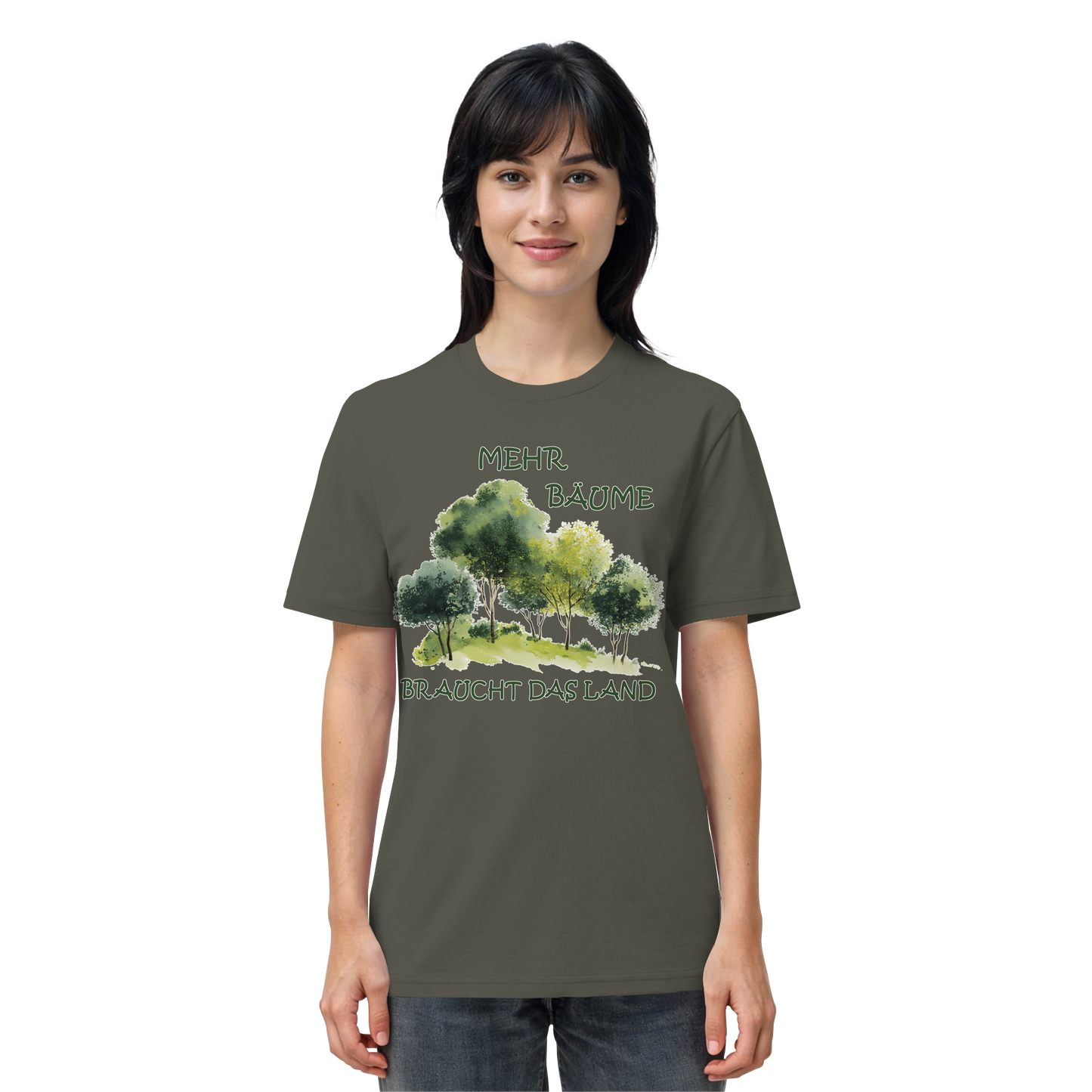 vegwear "mehr Bäume braucht das Land" - unisex Bio T-Shirt, vegan, fair, nachhaltig