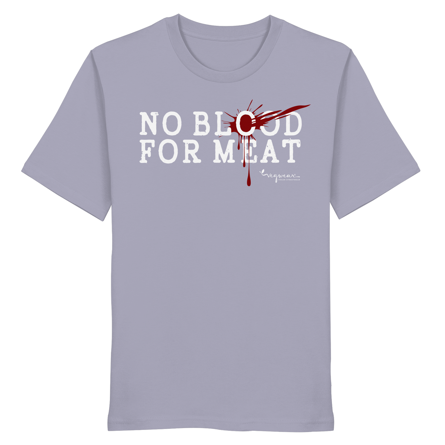 vegwear "no blood for meat" - unisex Bio T-Shirt