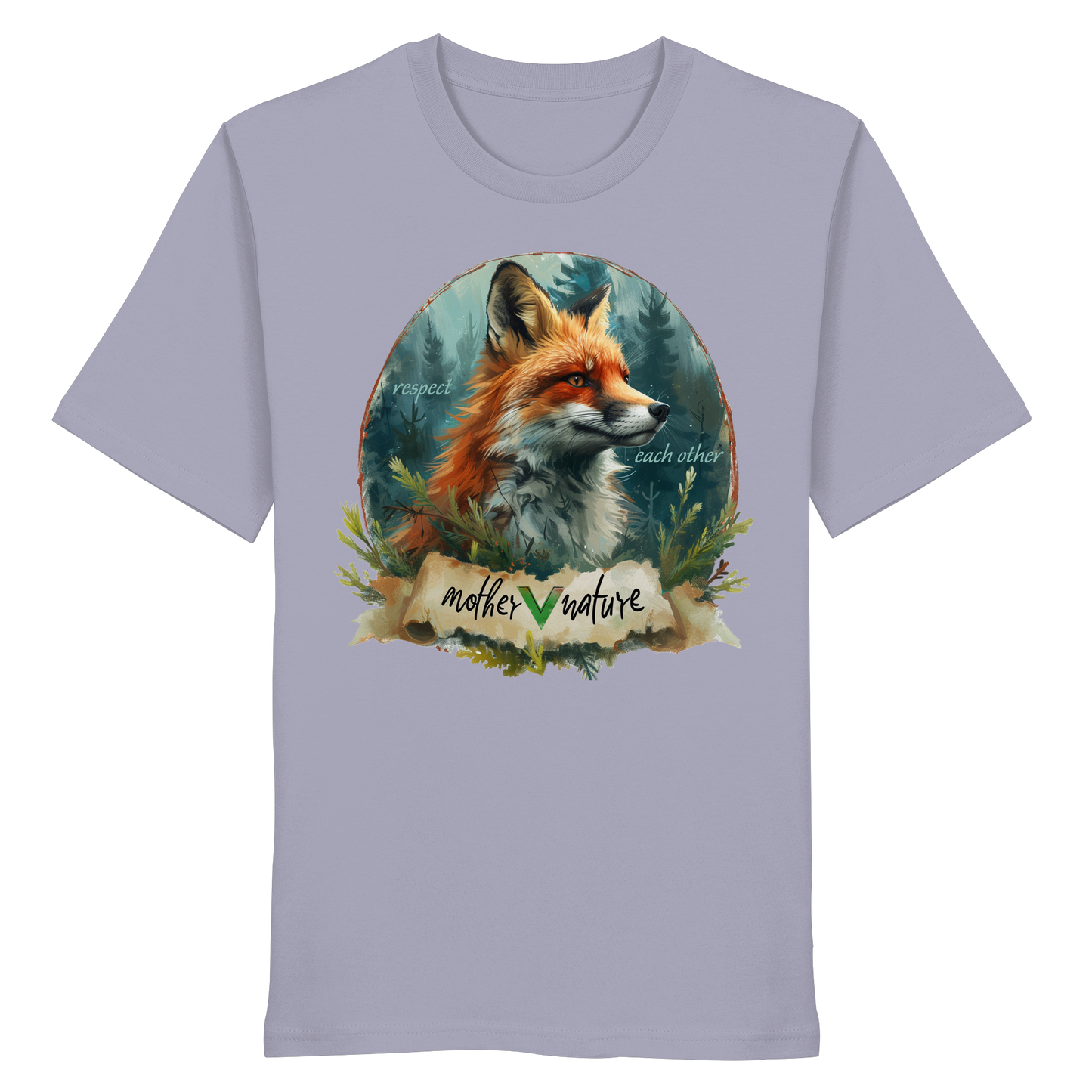 vegwear "respect each other" - unisex T-Shirt, vegan, bio