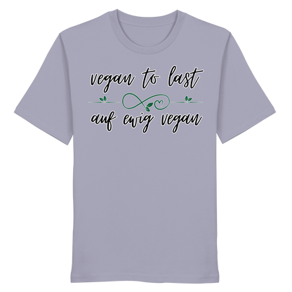 vegwear "vegan to last" - unisex Bio T-Shirt, vegan
