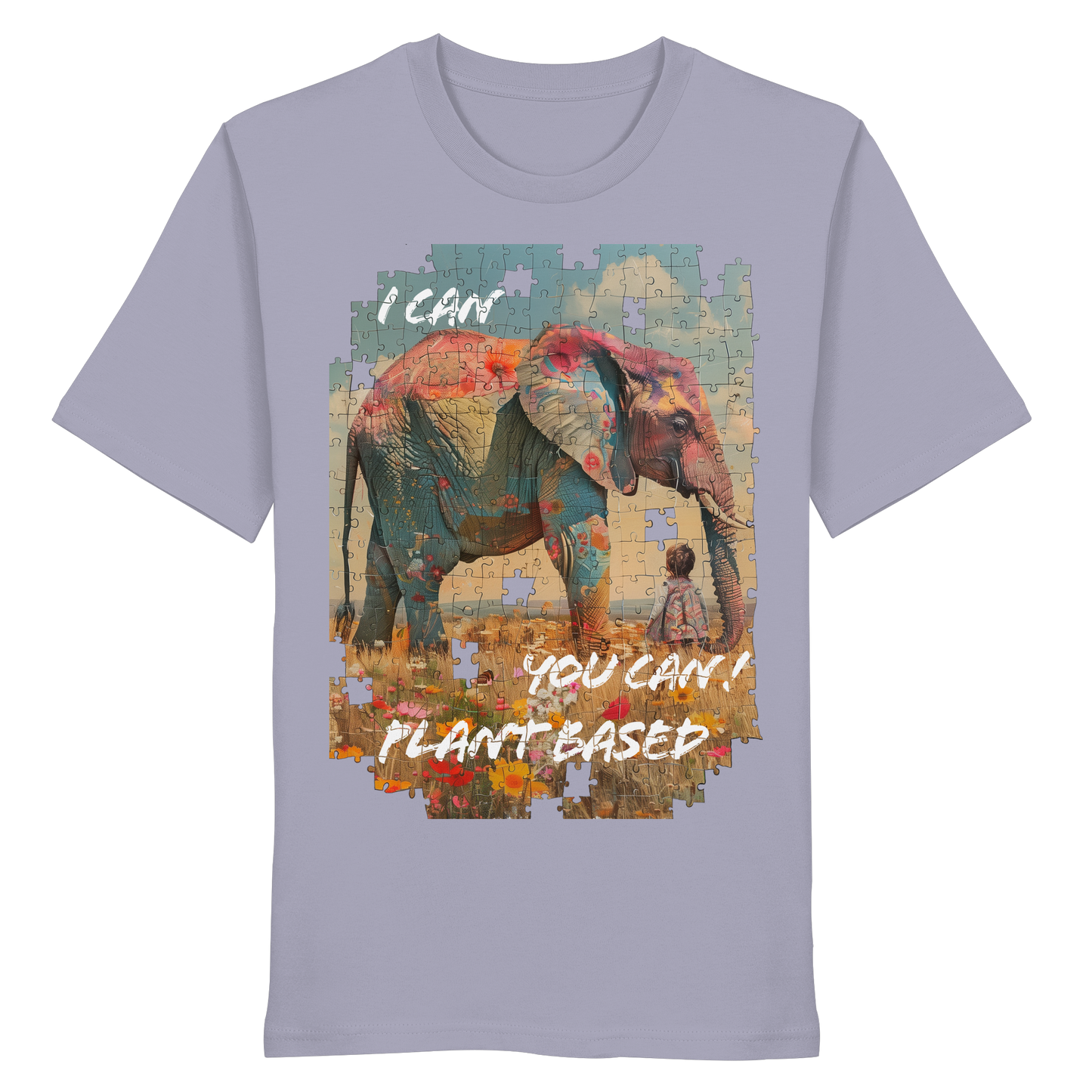 vegwear "I can you can"- unisex T-Shirt, bio, vegan