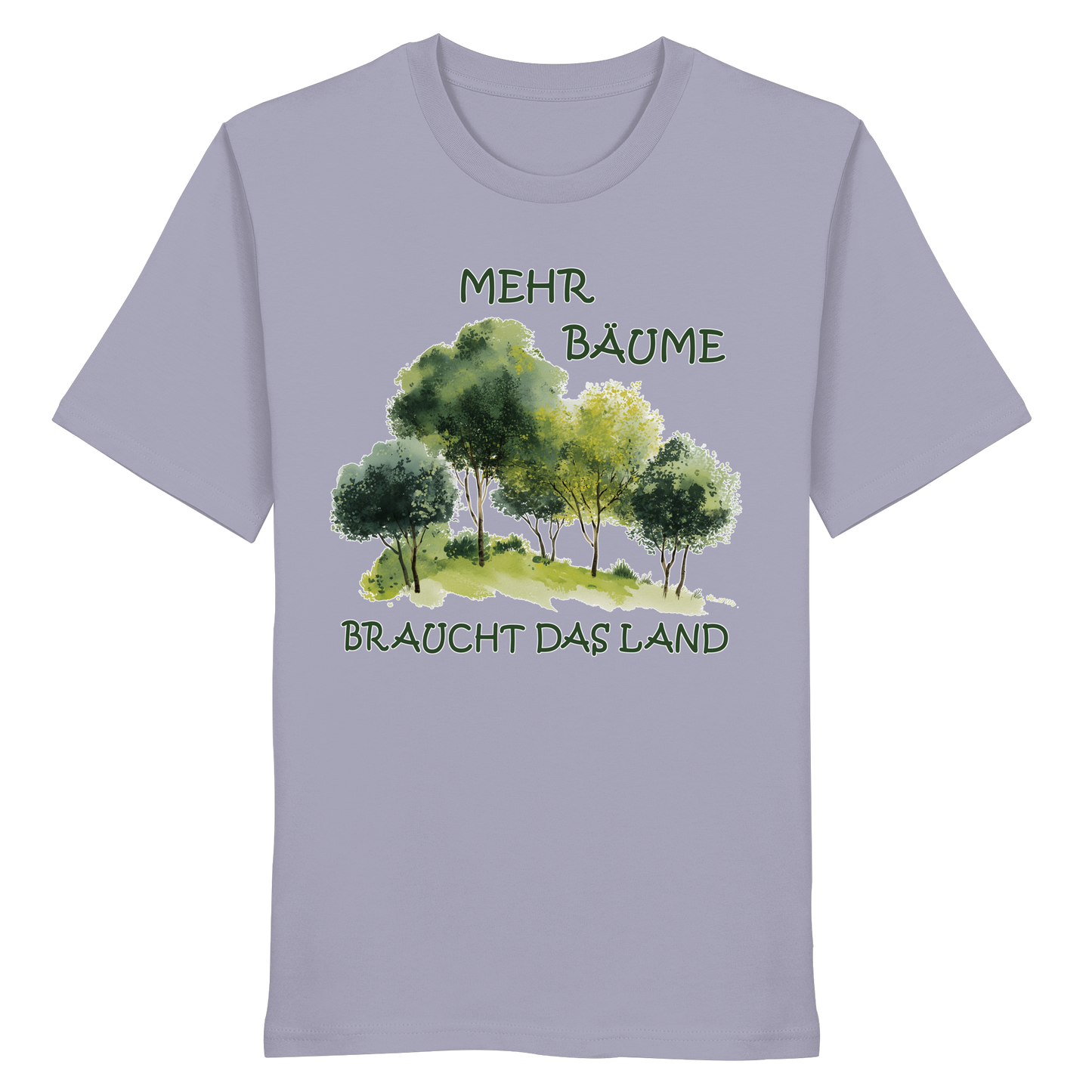 vegwear "mehr Bäume braucht das Land" - unisex Bio T-Shirt, vegan, fair, nachhaltig