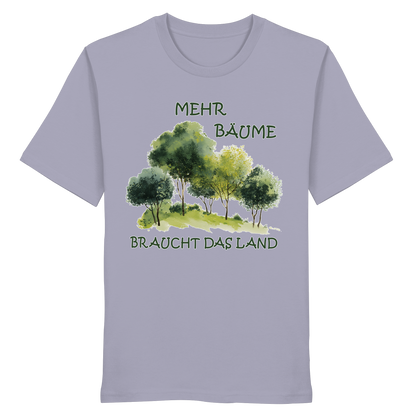 vegwear "mehr Bäume braucht das Land" - unisex Bio T-Shirt, vegan, fair, nachhaltig