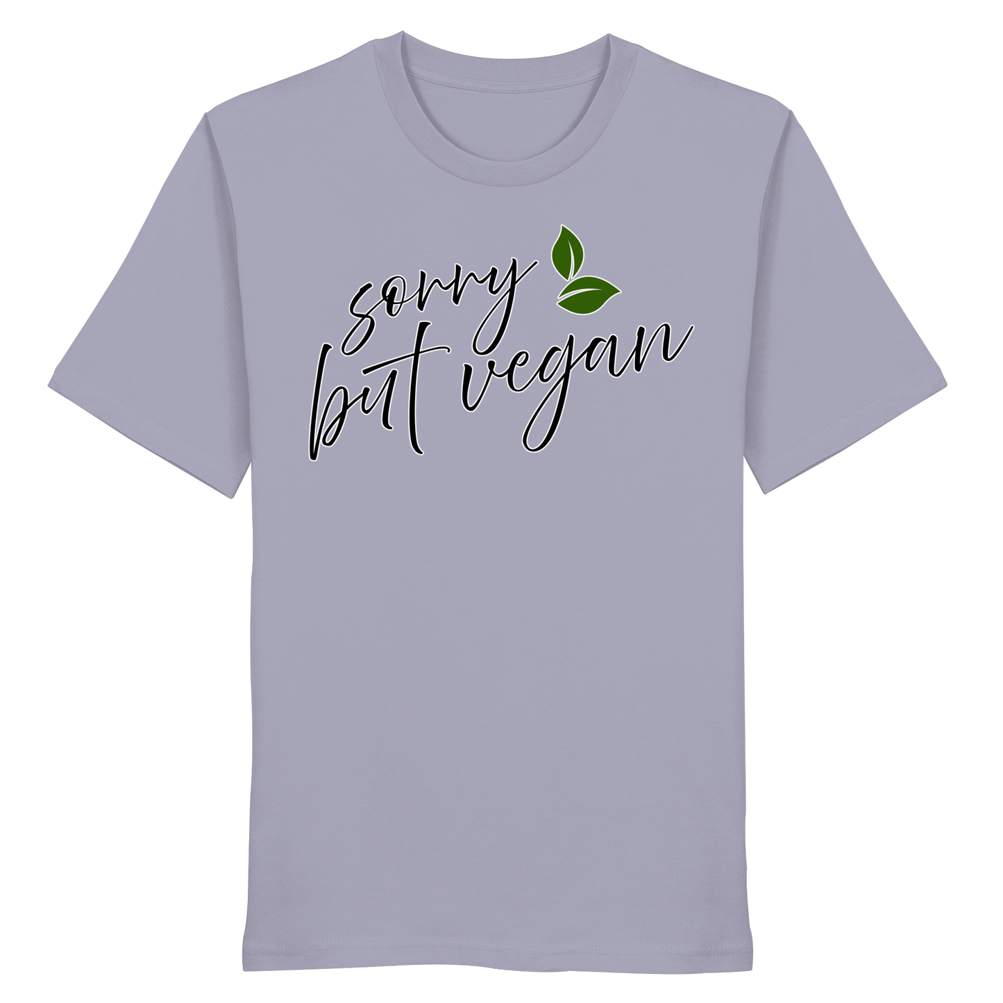 vegwear "sorry but vegan" - unisex T-shirt, organic, vegan, sustainable