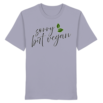 vegwear "sorry but vegan" - unisex T-shirt, organic, vegan, sustainable
