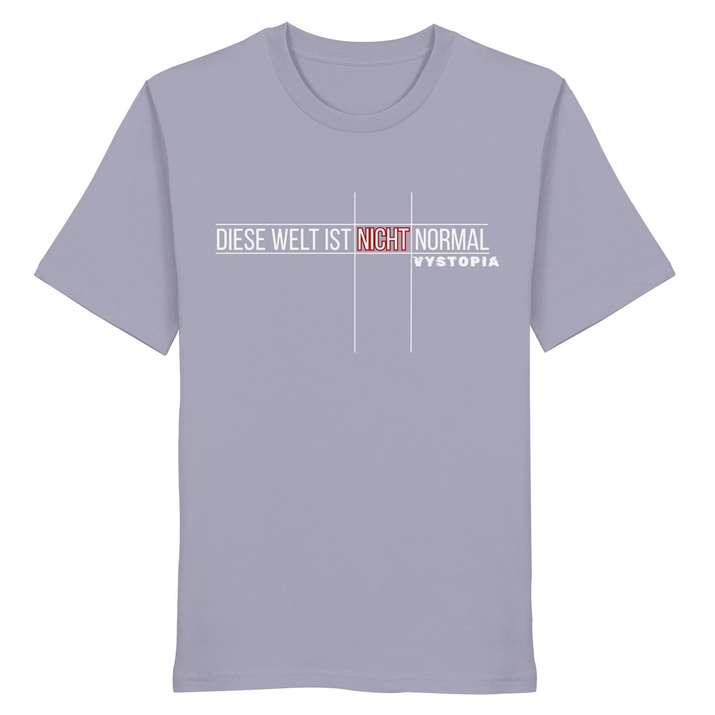 vegwear "Diese Welt ist nicht normal" - unisex Bio T-Shirt