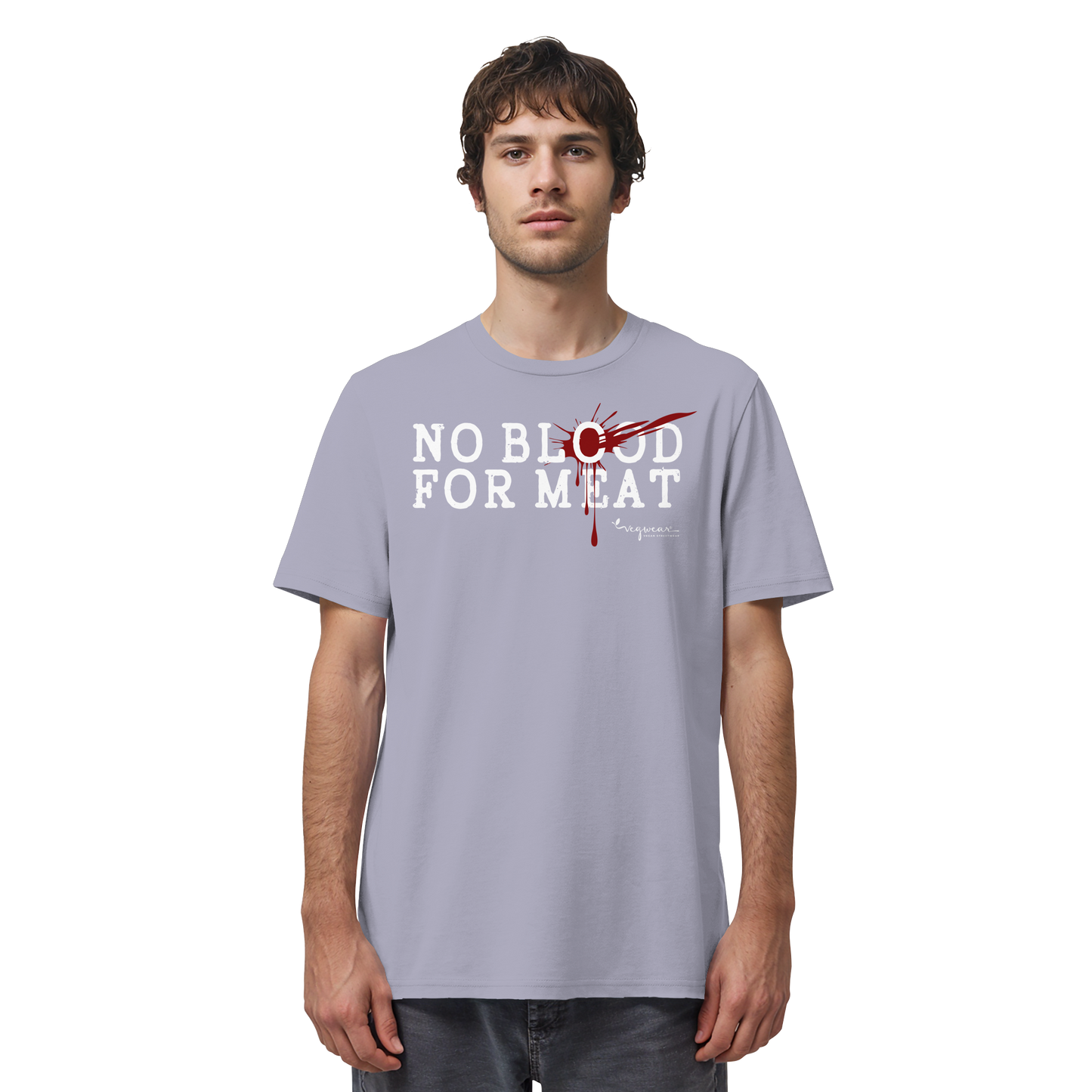vegwear "no blood for meat" - unisex Bio T-Shirt