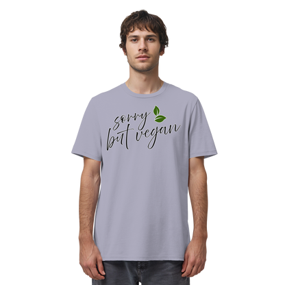 vegwear "sorry but vegan" - unisex T-shirt, organic, vegan, sustainable
