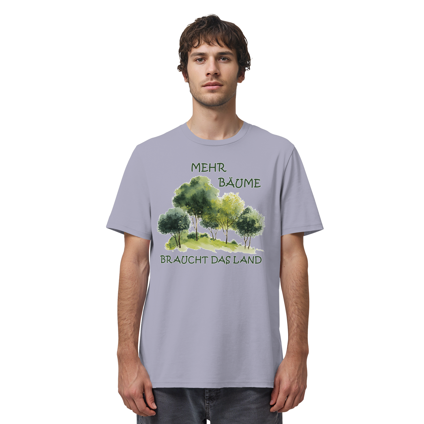 vegwear "mehr Bäume braucht das Land" - unisex Bio T-Shirt, vegan, fair, nachhaltig