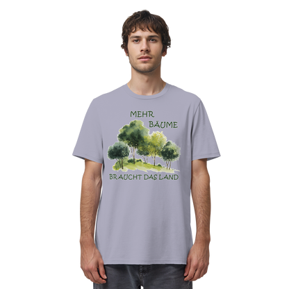 vegwear "mehr Bäume braucht das Land" - unisex Bio T-Shirt, vegan, fair, nachhaltig
