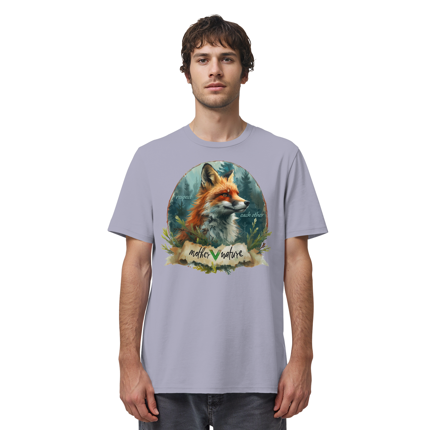 vegwear "respect each other" - unisex T-Shirt, vegan, bio