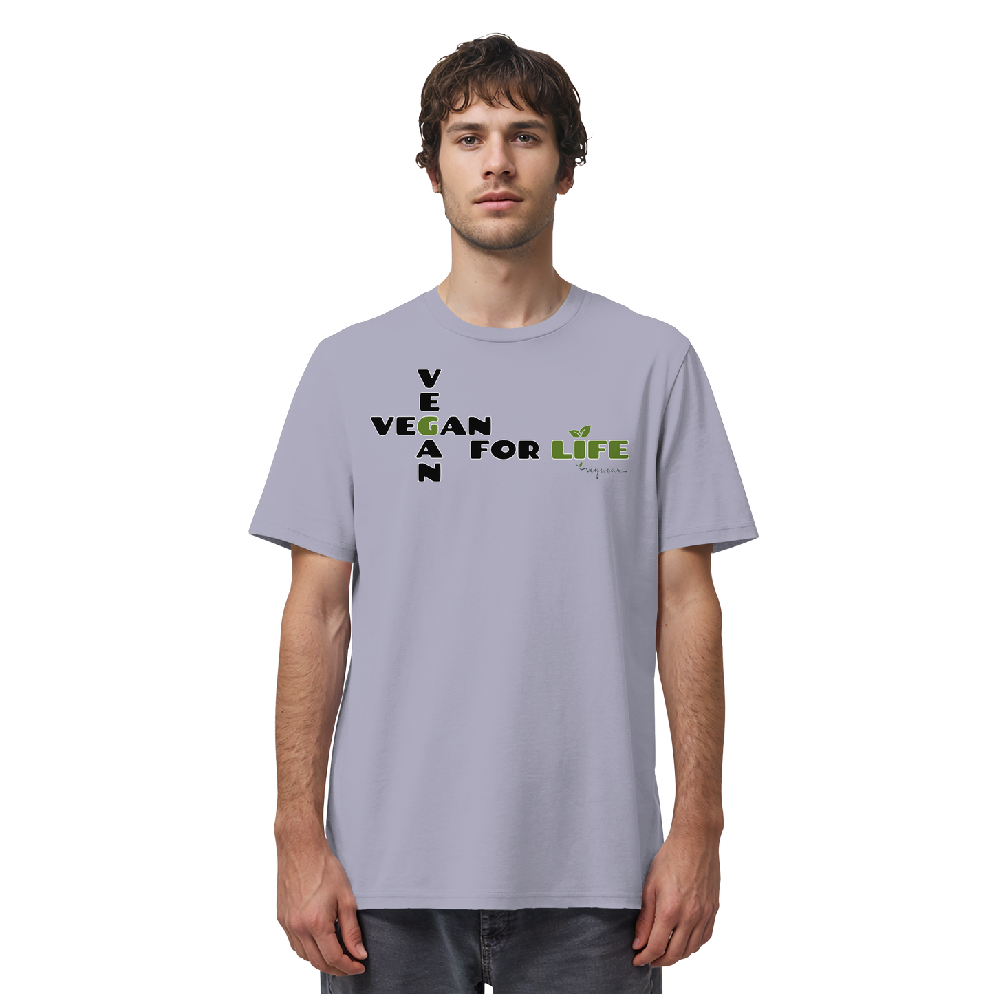 vegwear "vegan for life" - unisex T-Shirt bio vegan fair