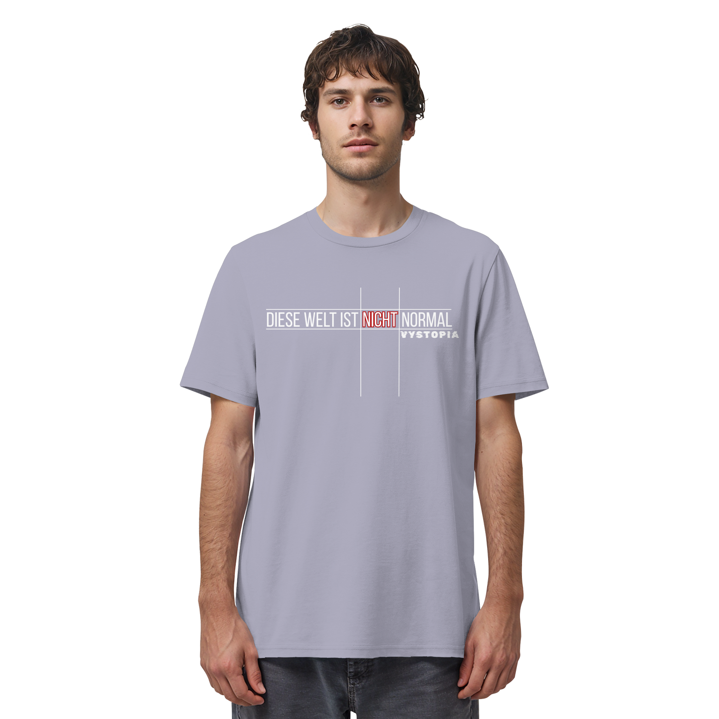 vegwear "Diese Welt ist nicht normal" - unisex Bio T-Shirt