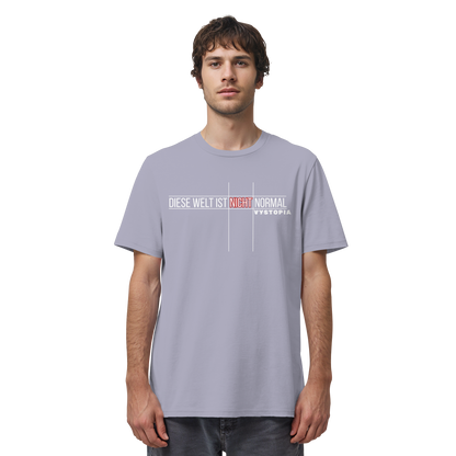 vegwear "Diese Welt ist nicht normal" - unisex Bio T-Shirt