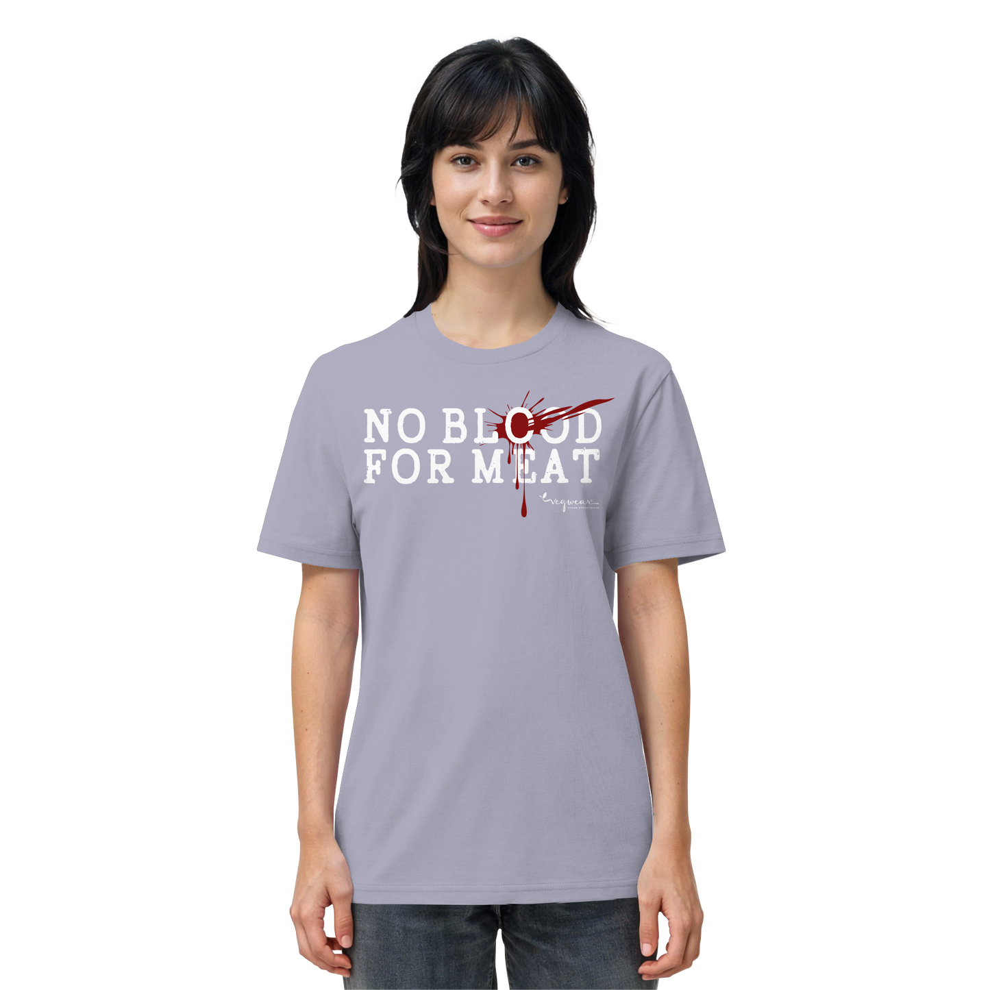 vegwear "no blood for meat" - unisex Bio T-Shirt