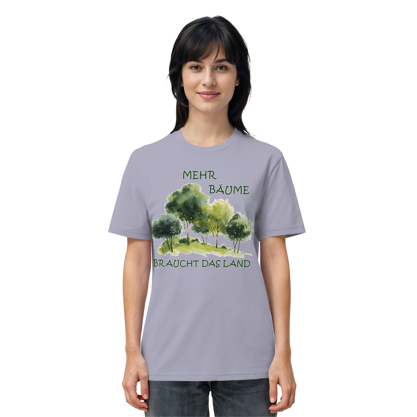vegwear "mehr Bäume braucht das Land" - unisex Bio T-Shirt, vegan, fair, nachhaltig
