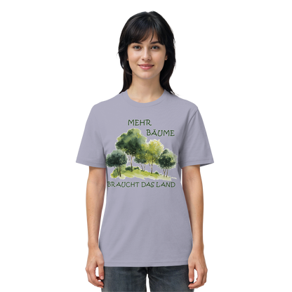 vegwear "mehr Bäume braucht das Land" - unisex Bio T-Shirt, vegan, fair, nachhaltig