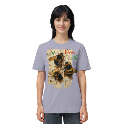 vegwear "no bees, no life" - unisex Bio T-Shirt, vegan fair