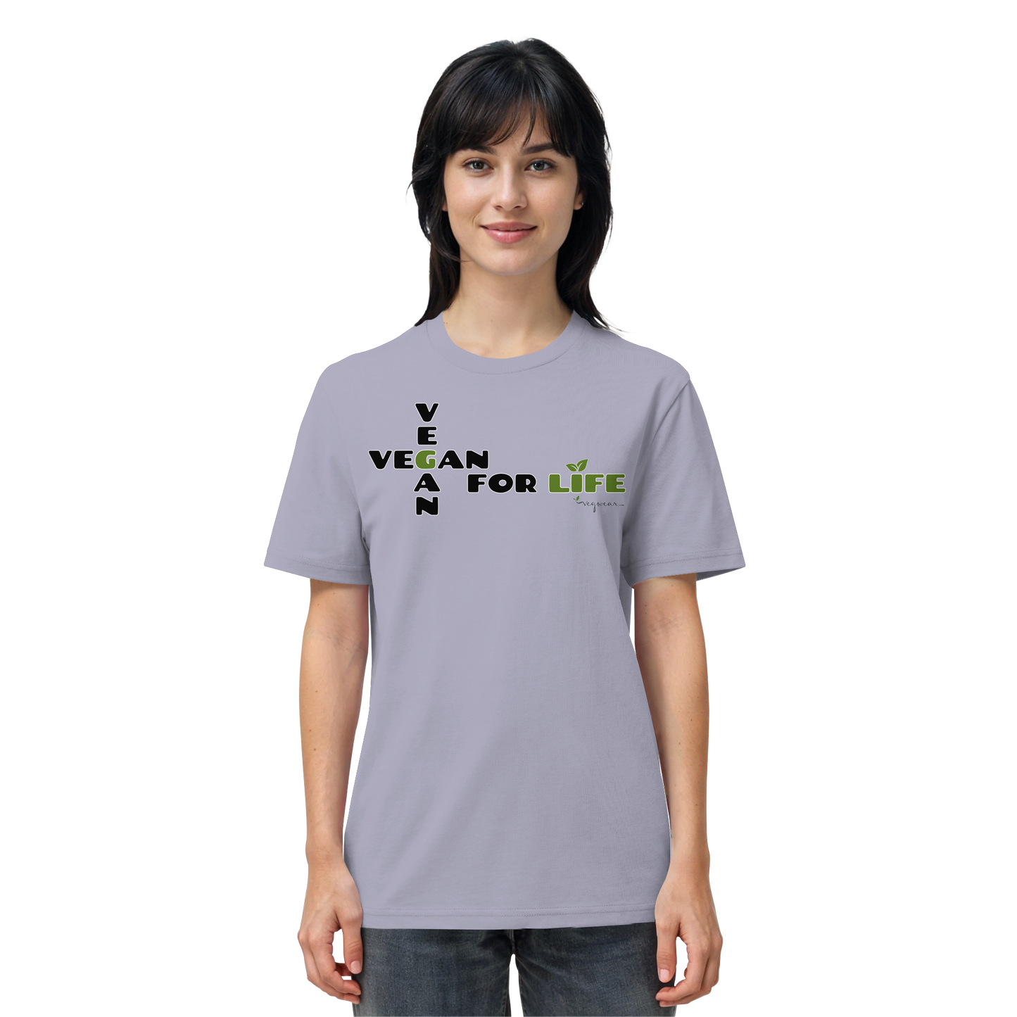 vegwear "vegan for life" - unisex T-Shirt bio vegan fair