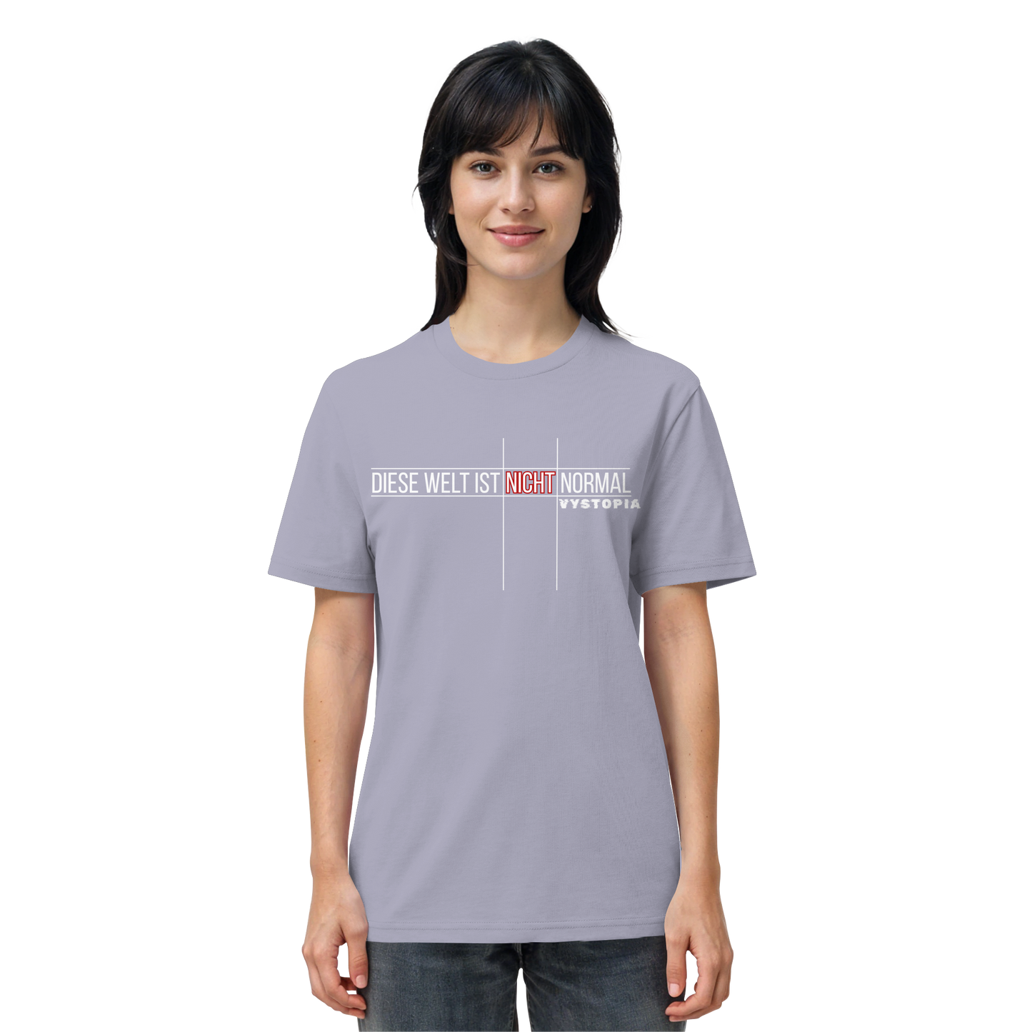 vegwear "Diese Welt ist nicht normal" - unisex Bio T-Shirt
