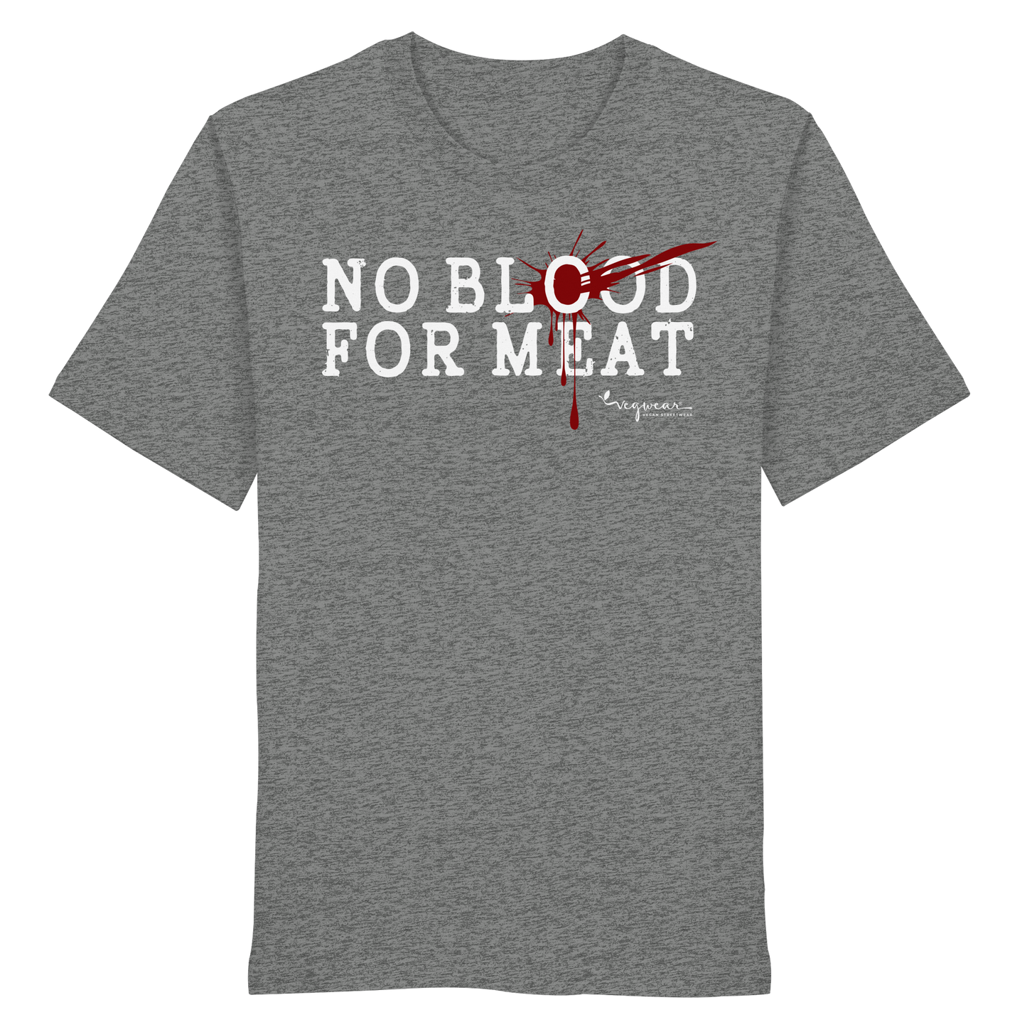 'no blood for meat' T-Shirt - Unisex Bio-T-Shirt | vegwear