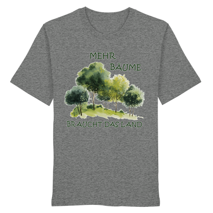 vegwear "mehr Bäume braucht das Land" - unisex Bio T-Shirt, vegan, fair, nachhaltig