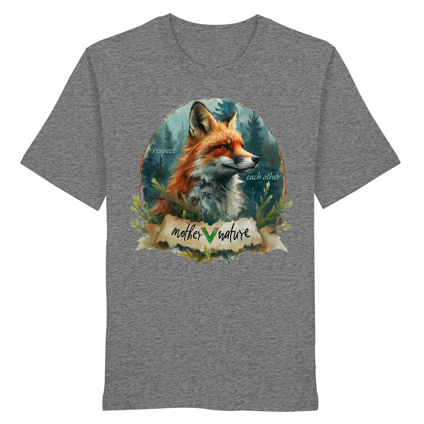 vegwear "respect each other" - unisex T-Shirt, vegan, bio