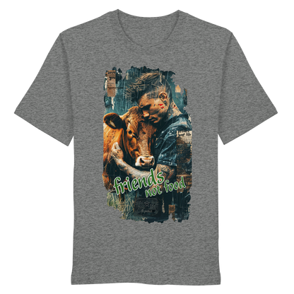 vegwear "friends not food" - unisex T-Shirt, vegan, fair, cool