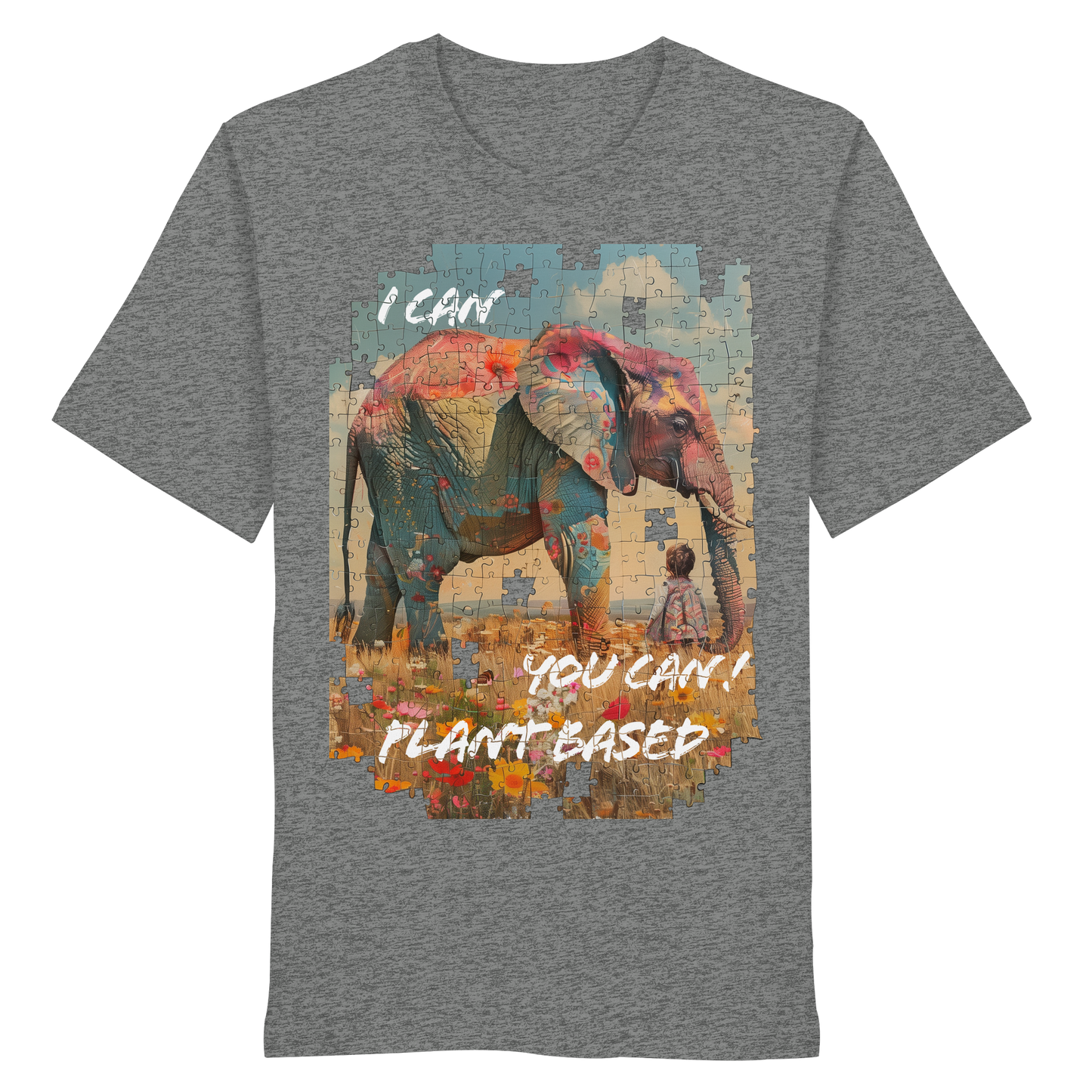 vegwear "I can you can"- unisex T-Shirt, bio, vegan