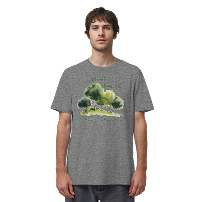 Motiv "mehr Bäume" - unisex Bio T-Shirt