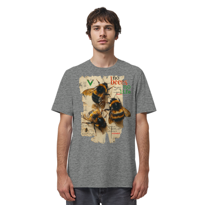 vegwear "no bees, no life" - unisex Bio T-Shirt, vegan fair