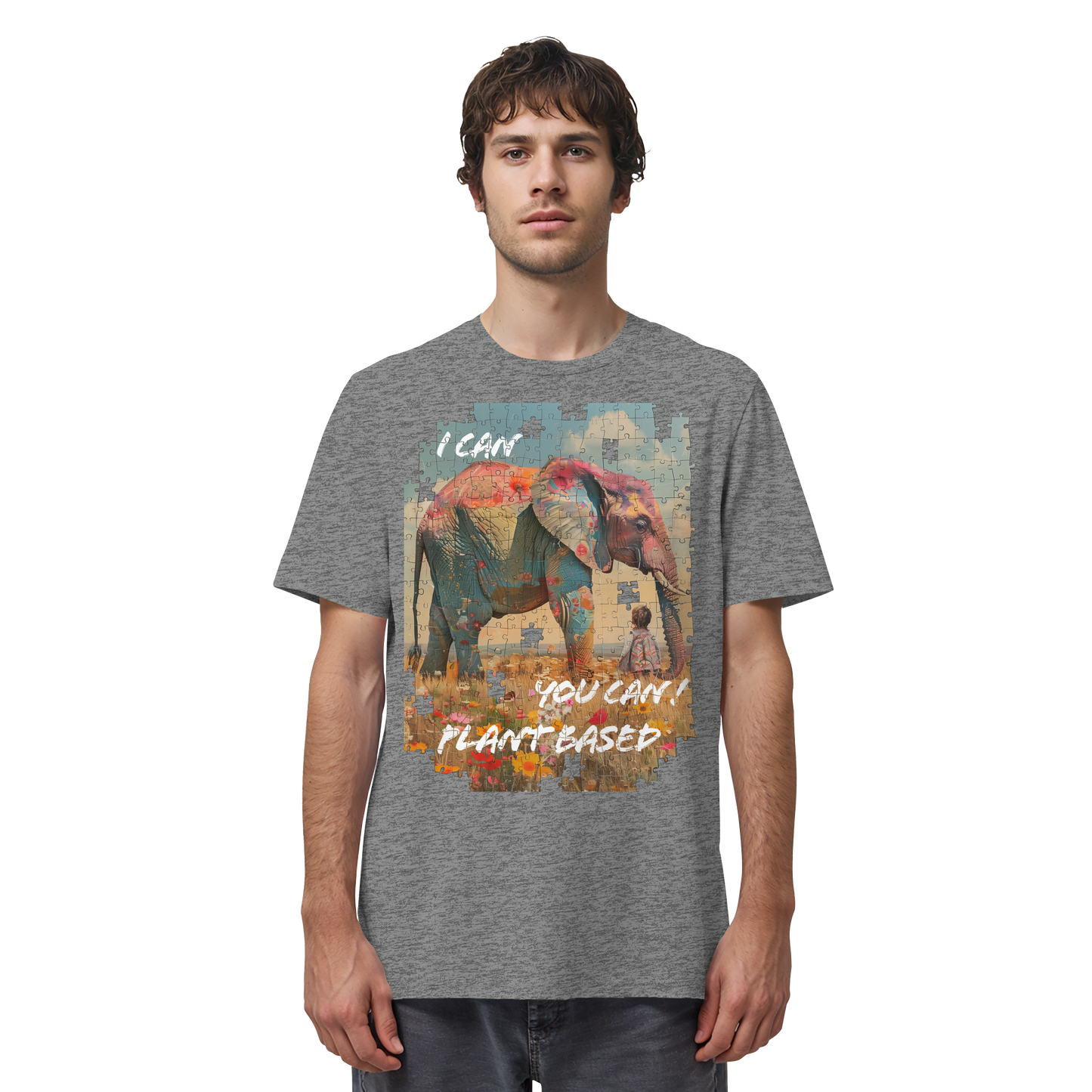 vegwear "I can you can"- unisex T-Shirt, bio, vegan
