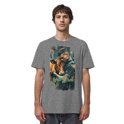 vegwear "friends not food" - unisex T-Shirt, vegan, fair, cool