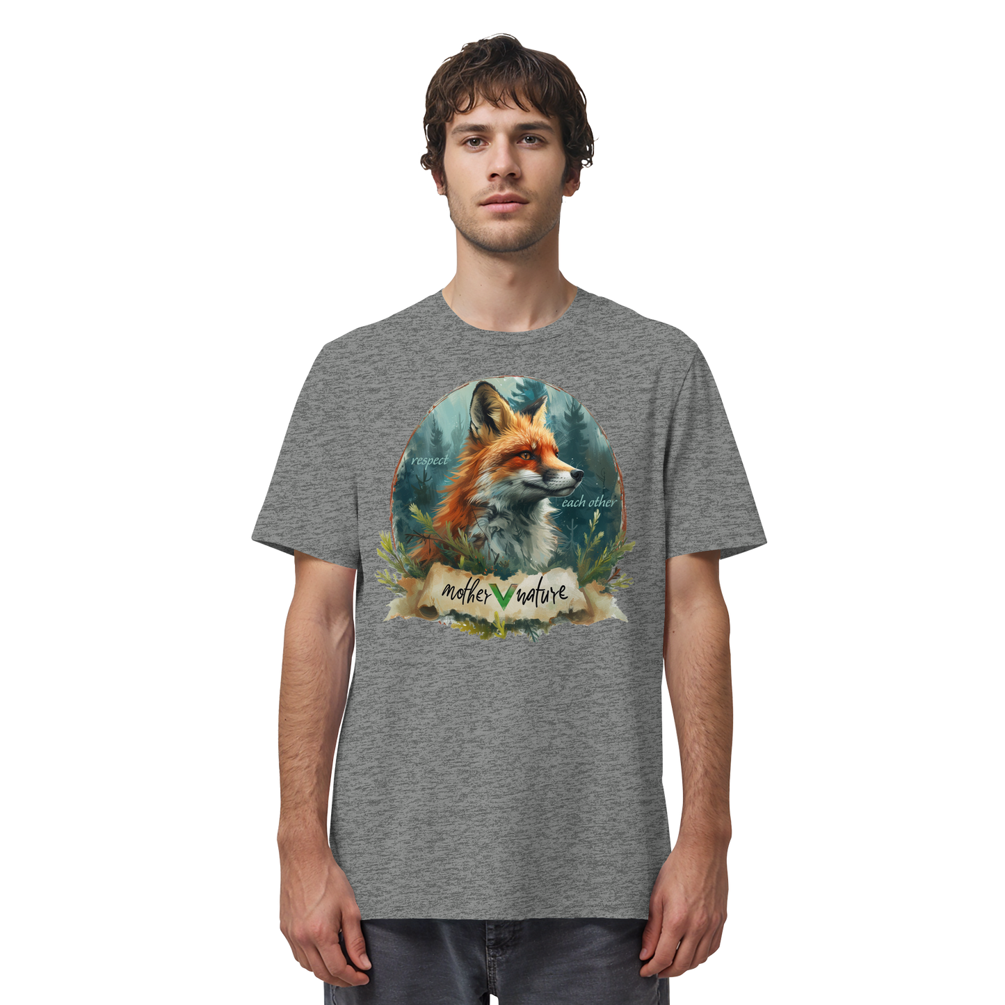 vegwear "respect each other" - unisex T-Shirt, vegan, bio